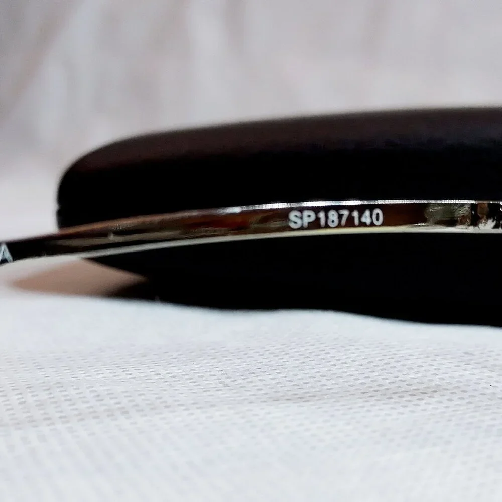 Orbit Rimless Sunglasses Classic Eye Protection UV Metal Gradient color lenses